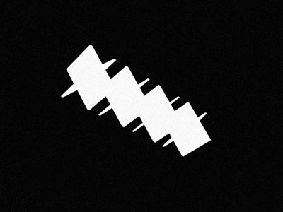 XXXX 3d animation bold gif object space typeinmotion white