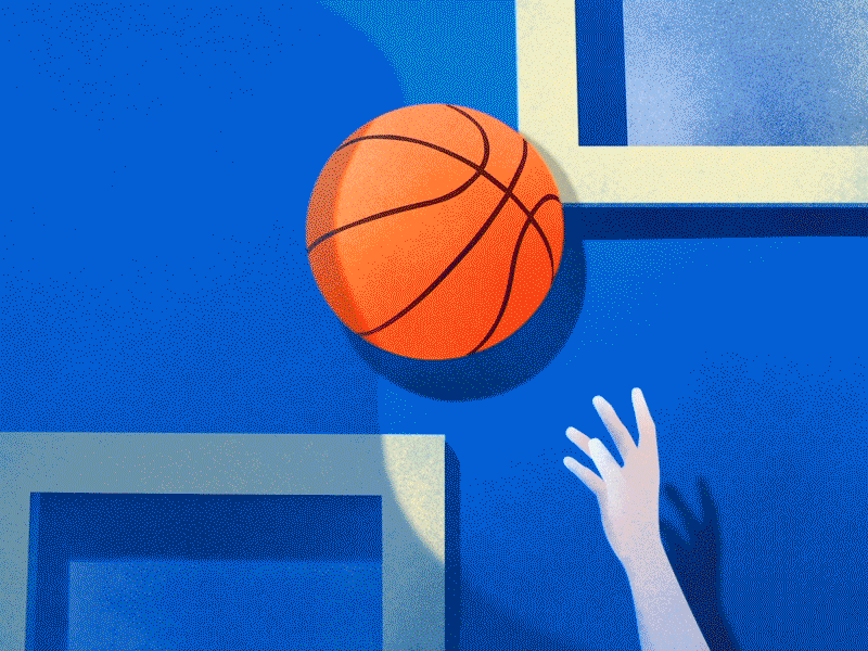 Basketball hues ball basketball color dribbble gif hand hue saturation shot