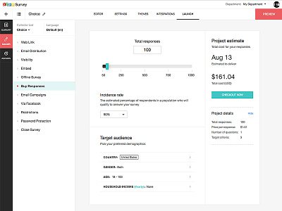 Buy Responses buyresponses form respones survey surveyform zohosurvey