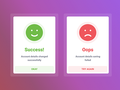 Daily UI #011 11 challenge daily daily ui daily ui 011 dailyui error flash message success ui