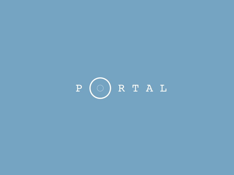 P O R T A L animation circles gif loader loading portal