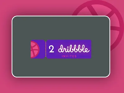 2x Dribbble Invites Giveaway draft drafted dribbble dribble get giveaway inspiration invitation invite