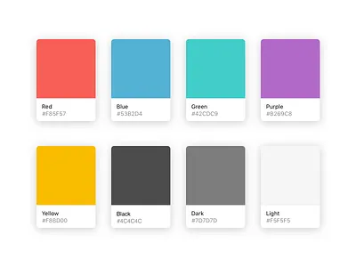 Palette color colors palette swatches