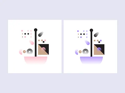 Pattern Work brand branding concept flower food logo package packaging pattern