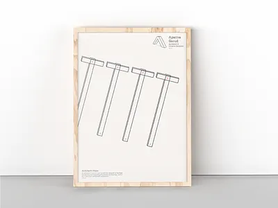 Branding for Architecture firm 3d architecture brand identity branding interior design isometric logo minimal poster visual style