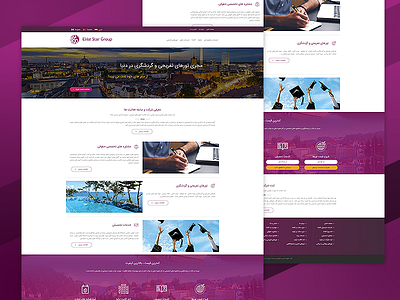 Elite Star Website Design business webpage template website interface