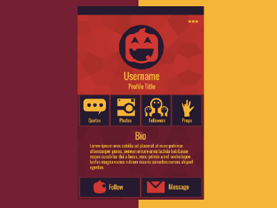 Halloweenie dailyui 006 user login login halloween