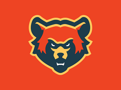 Alaska Grizzlies Secondary Mark alaska bear bears brand grizzlies grizzly hockey logo mascot sport sports