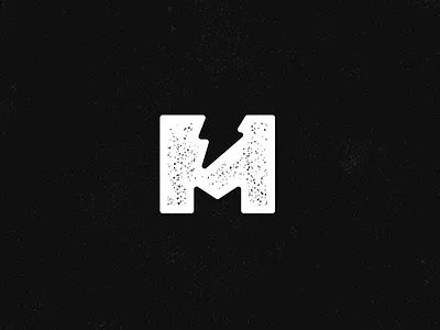 M Bolt art brand branding draw drawing logo. logos. design minimal minimalism simple sketch