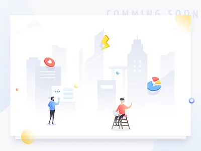 Comming Soon comming soon design empty state illustration sketch web