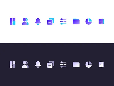 Icons for CMS book chart cms columns extend file icons list user