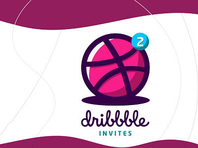 2 Dribbble Invites dribbble dribbble invitation dribbble invites invitation invites