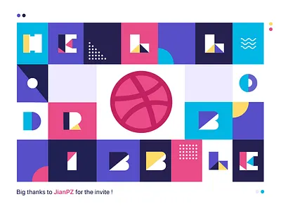 Hello Dribble debut dribbble first hello shot