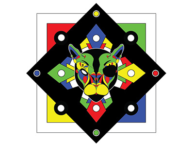 Puma Background cat design graphics logos