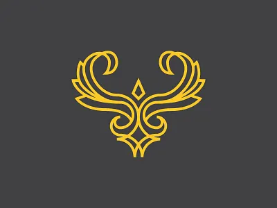 Phoenix decorative graphicado idea illustration logo phoenix sale template wings