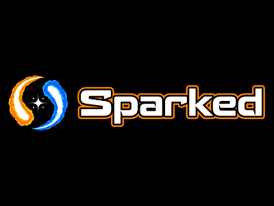 Thirty Logos Design Challenge - Day 8 - Sparked affinity designer esports gaming logo logodesign tech news thirtylogos video games