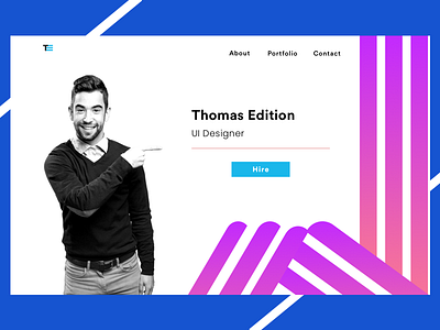 Portfolio adobe color future illustration personal portfolio theme ui ux virtual web