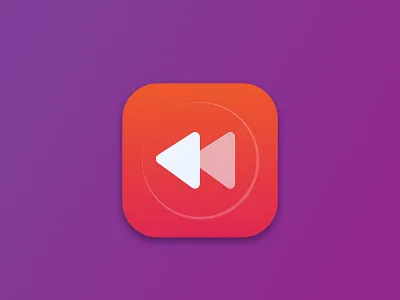 Reverse video app icon app icon backward fast reverse forward reverse video video reverse
