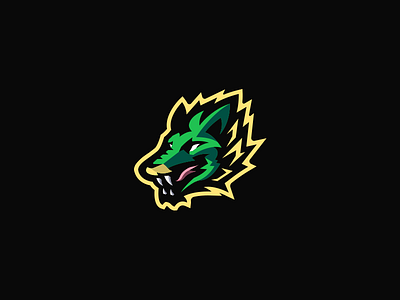 Green Dragon (premade) brand branding dragon drake esports logo mascot