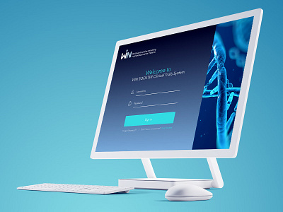 Win - Consortium Clinical Trials System website design design system website