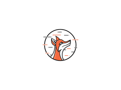 Dreaming Fox Logo alex san animal brand designer fox graphic designer logo designer logo for sale logo maker orange stock logos