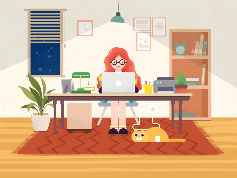 At work gif