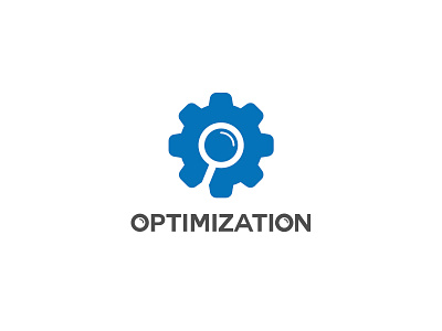 Optimization clever giletroja logo magnifier minimalism negativespace optimization seo settings smart website