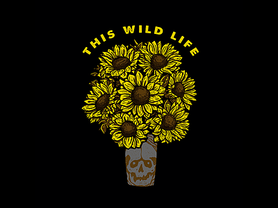 This Wild Life apparel badge brand clothing design graphicdesign illustration lettering logo mountain typography