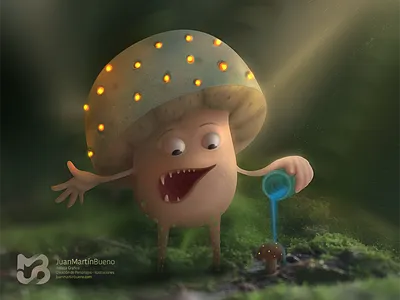 Papá Hongo forest hongo mushrooms snurf