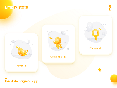 Empty state 1 app empty state illustration ui