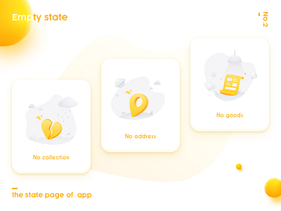 Empty state 2 app empty state illustration ui