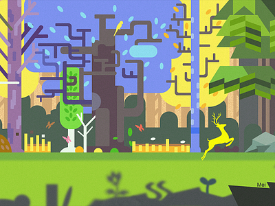 green illustration