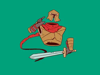 Invisible ghost gladiator invisible knight phantom roman soldier sword warrior