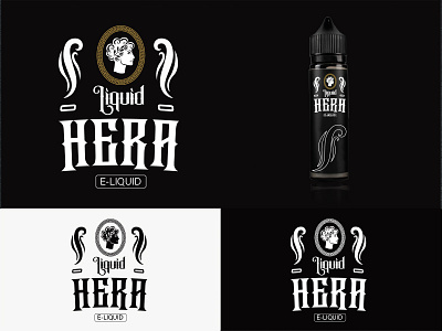 Liquid Hera E-Liquid for E-Cigar ecigar graphicdesing logo