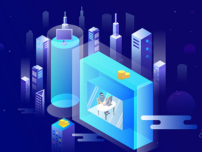 isometric letter I illustration illustration isometric letter