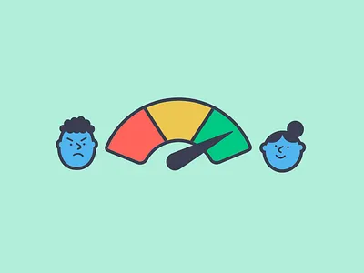 Happiness = Green = This Shot flat illustration simple sketch wiretap