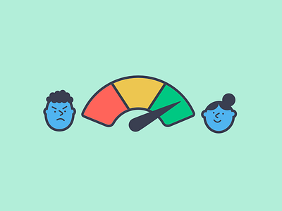 Happiness = Green = This Shot flat illustration simple sketch wiretap