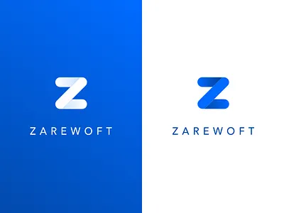 Zarewoft Branding brand branding branding design logo logo design software visual visual design