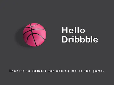 My First Shot 3d basketball design dribbble first first shot graphic minimal minimalist pink shot