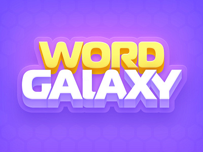 Word Galaxy Logo game letter logo logotype puzzle sci fi space typo typography word wordsearch