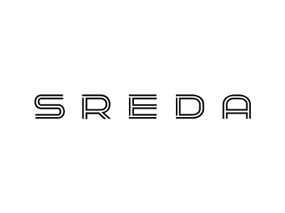 SREDA, furniture store logo branding furniture identity logo logotype online store