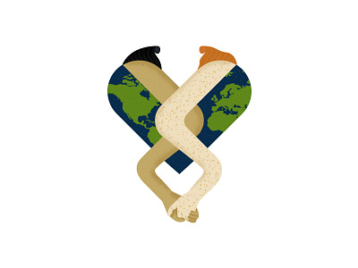 Wedding card illustration