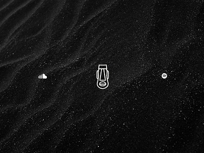 Jupom | Facebook banner dark dj facebook illustration musician tiki visual