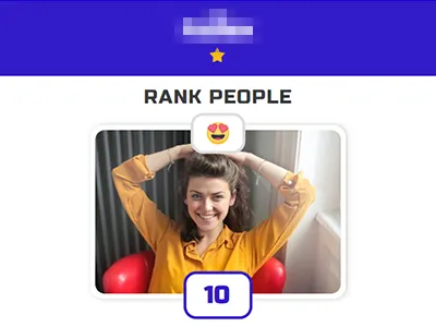 Ranking Game emoticons people rank social