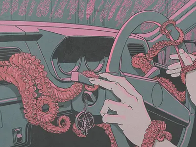 Group of Man album art illustration music punk