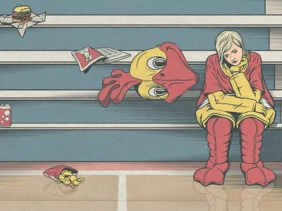 US vs THEM illustration