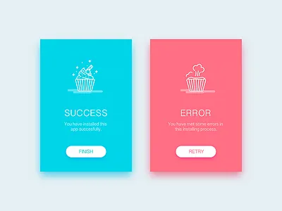 DailyUI#11 - Flash message dailyui design flash illustration message ui ux