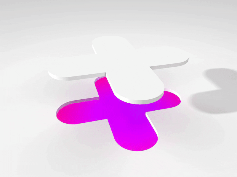 X marks the spot 3d analytics c4d data design gif info infographic motion purple