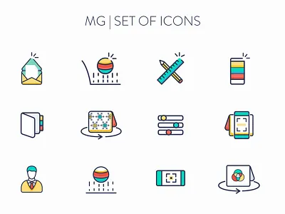 MG UI Design- Icon kit art direction graphic design icon design icon kit icon set ui design