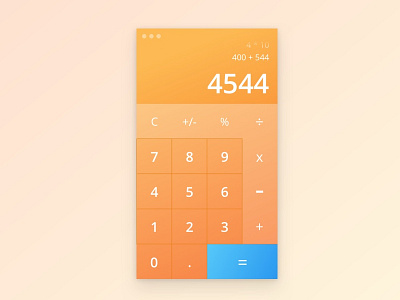 Daily UI 004 - Calculator dailyui sketch ui ux